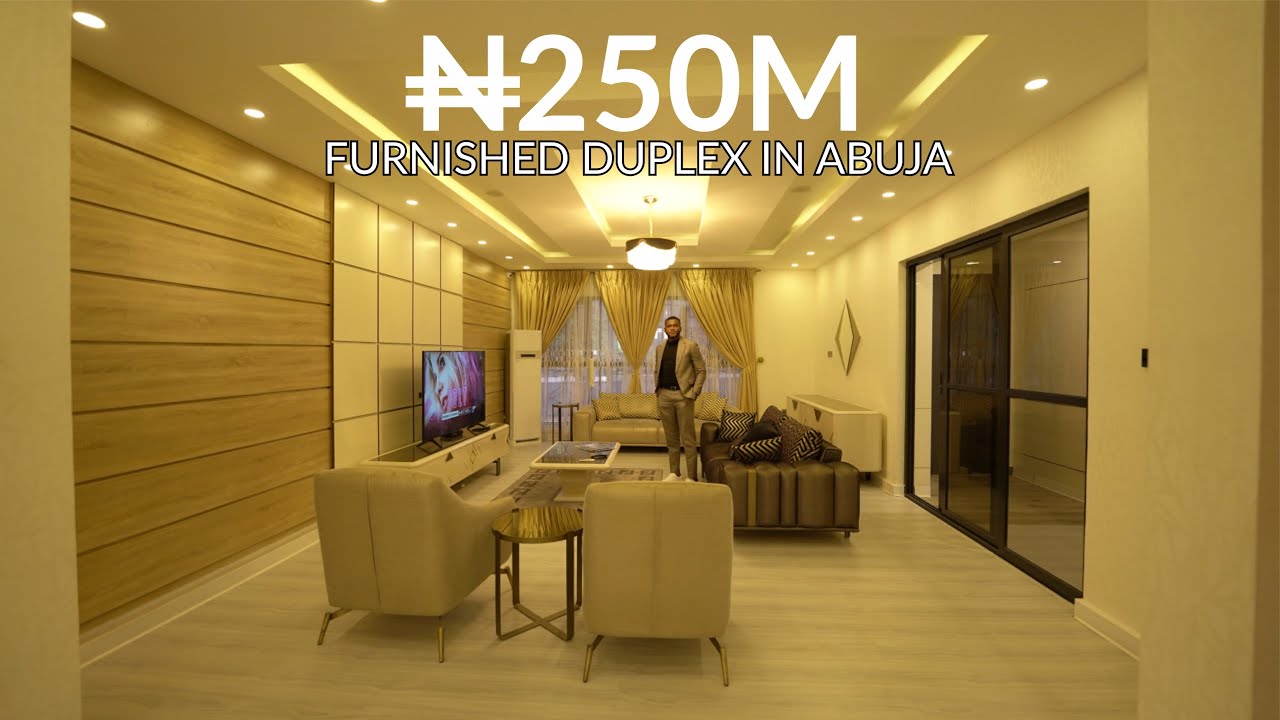 Inside A ₦250 MILLION($450,000) Furnished Duplex in Abuja