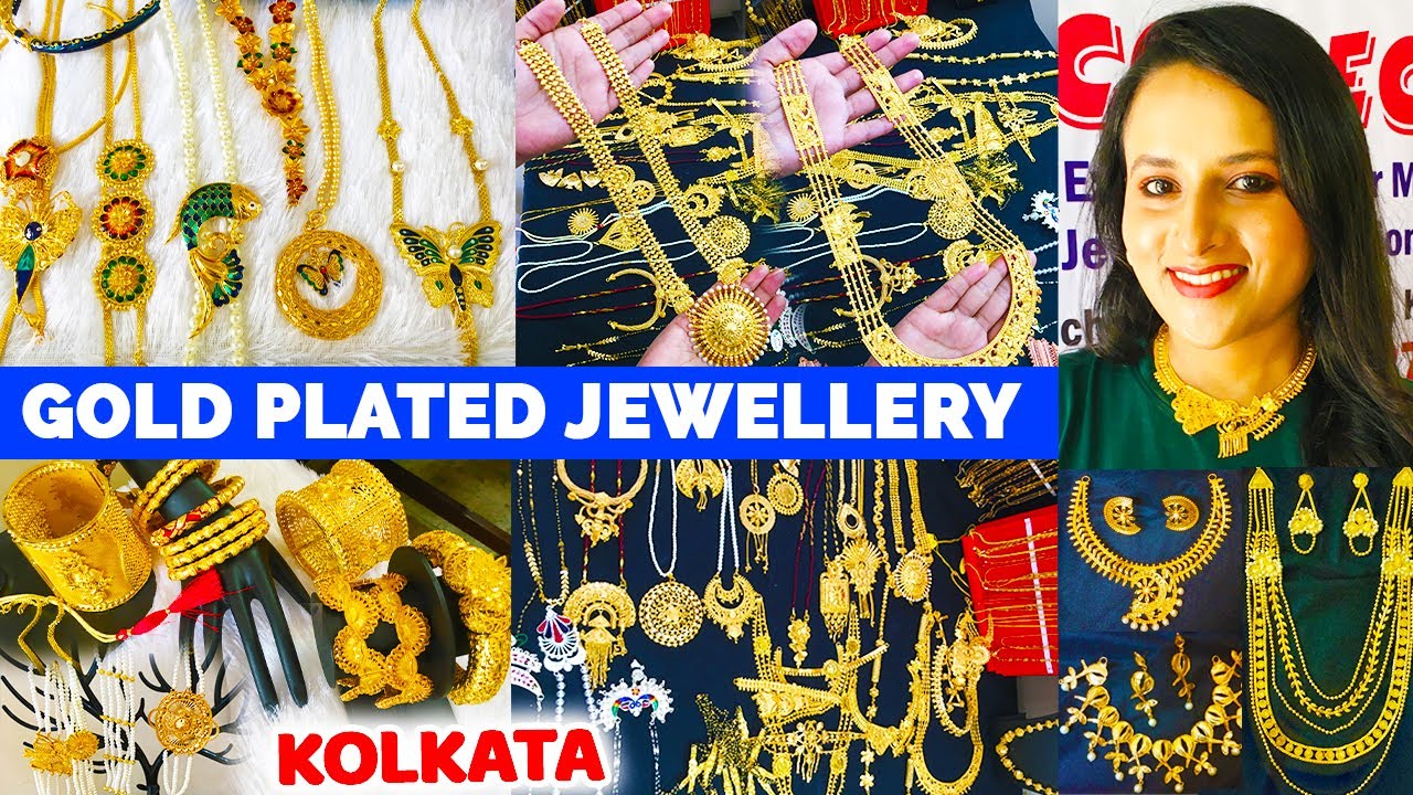 Gold Plated Jewellery Collection in Kolkata | Manufacturer Wholesaler of Copper/ Gold/ Silver Polish