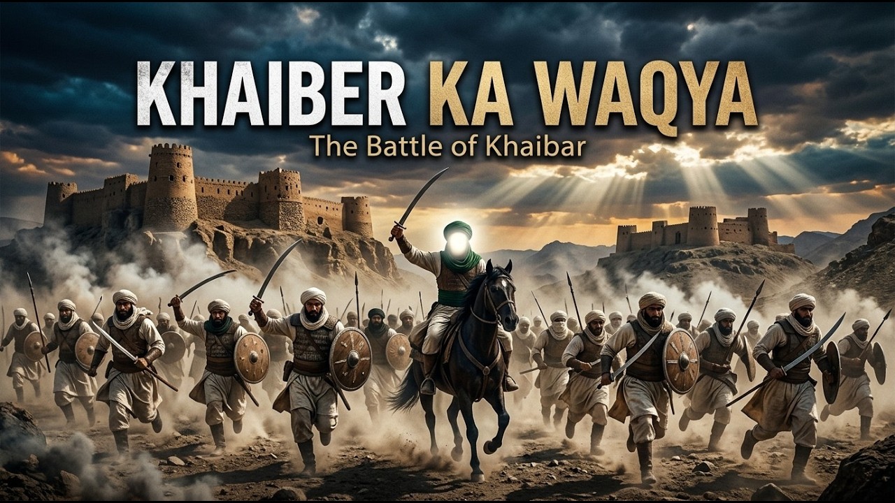 Hazrat Ali (RA) Aur Khyber Ka Darwaza/غزوۂ خیبر کا ایمان افروز واقعہ