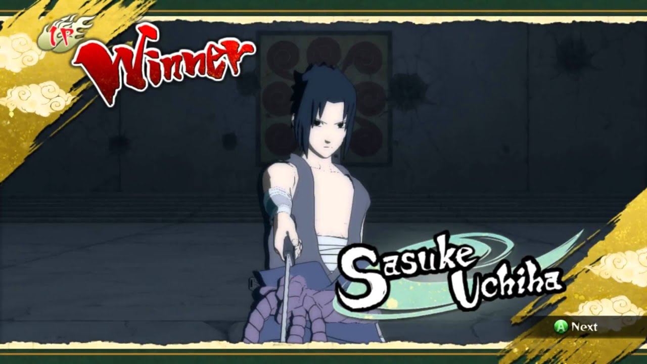 Naruto Shippuden Ultimate Ninja Storm Revolution Sasuke vs Itachi
