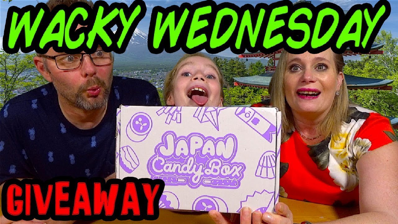 Wacky Wednesday 147 - Japan Candy Box and GIVEAWAY(CLOSED)