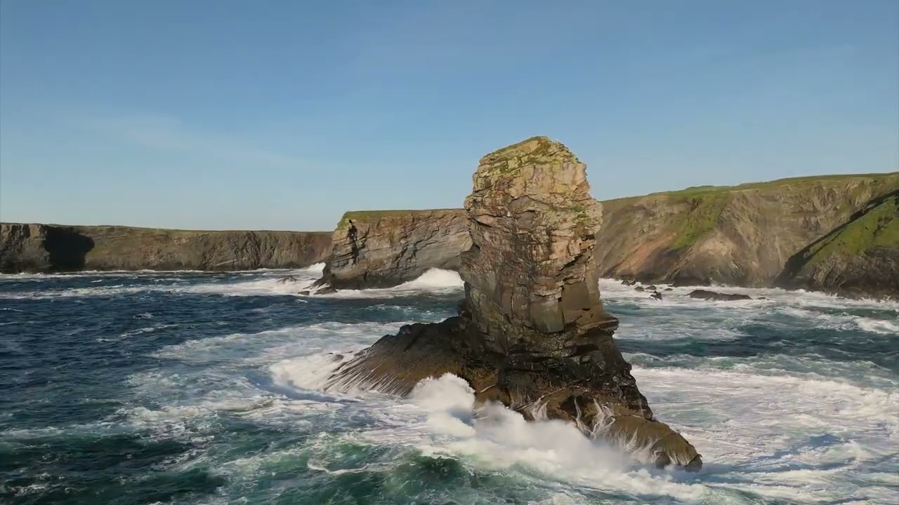 Ireland Relaxing Piano Music, Irish Nature Landscapes, 3 Hours Peaceful Ambient Instrumental