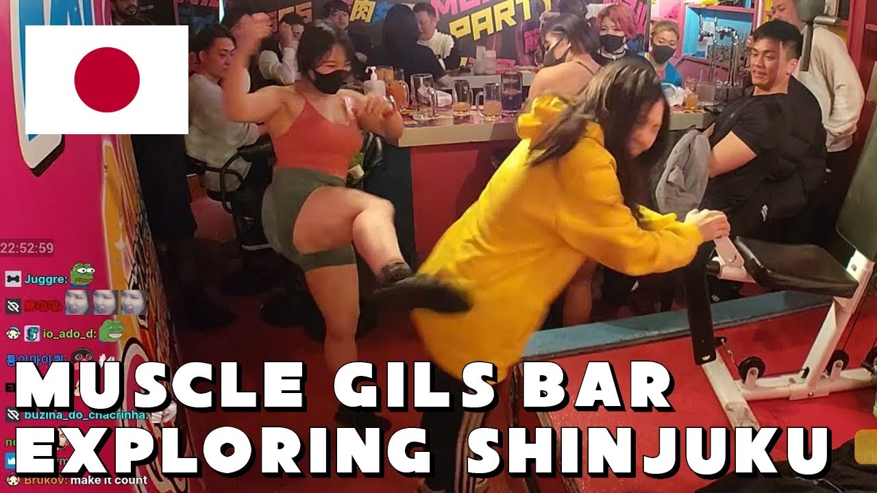 [Jan 19th, '23] Exploring Shinjuku and Muscle Girls Bar - IRL Stream in Tokyo, Japan