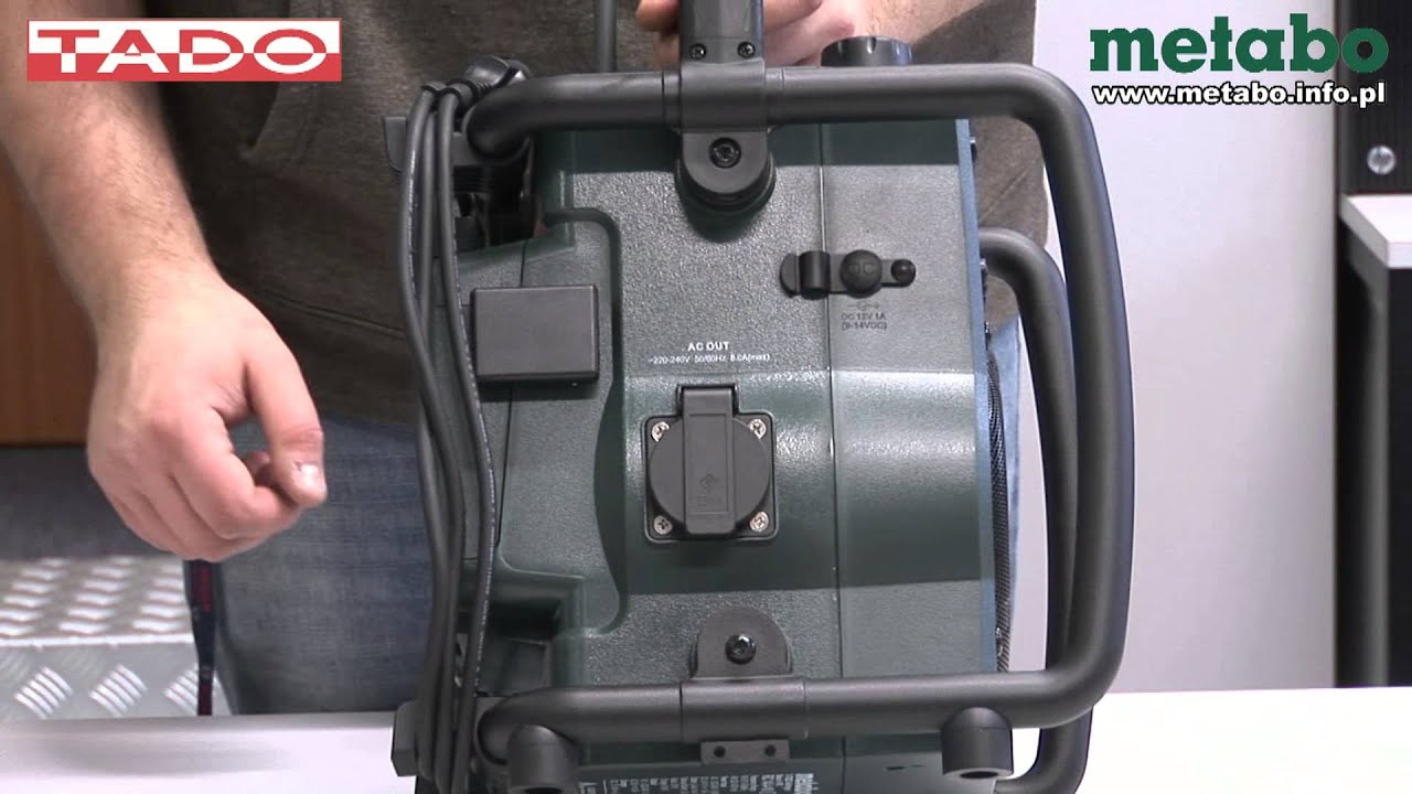 Radio budowlane Metabo RC 14,4-18