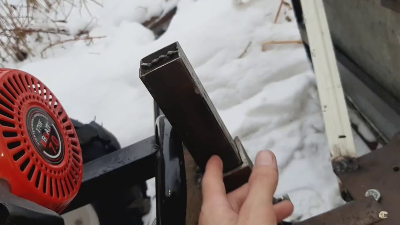 Подробный обзор крепления отвала для мотоблока Брайт 135