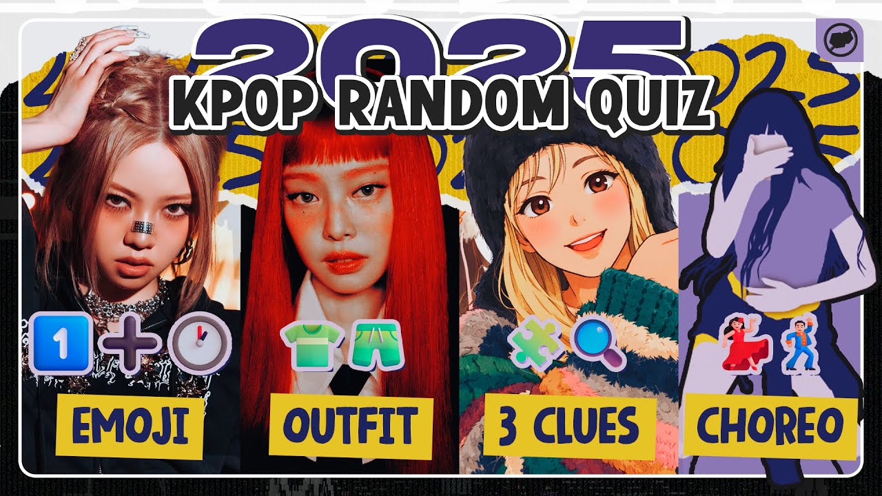 KPOP RANDOM QUIZ  2025  | GUESS THE SONG, 3 CLUES, CHOREOGRAPHY & MORE