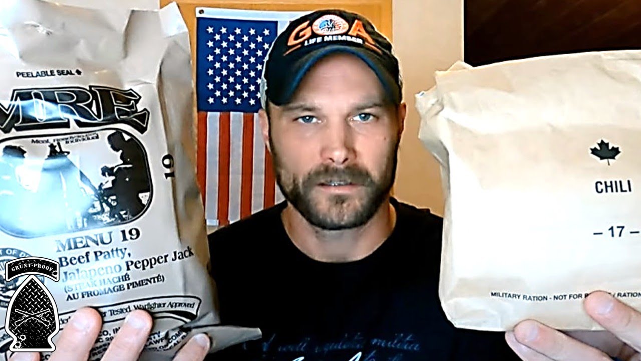 Американский MRE против канадского IMP