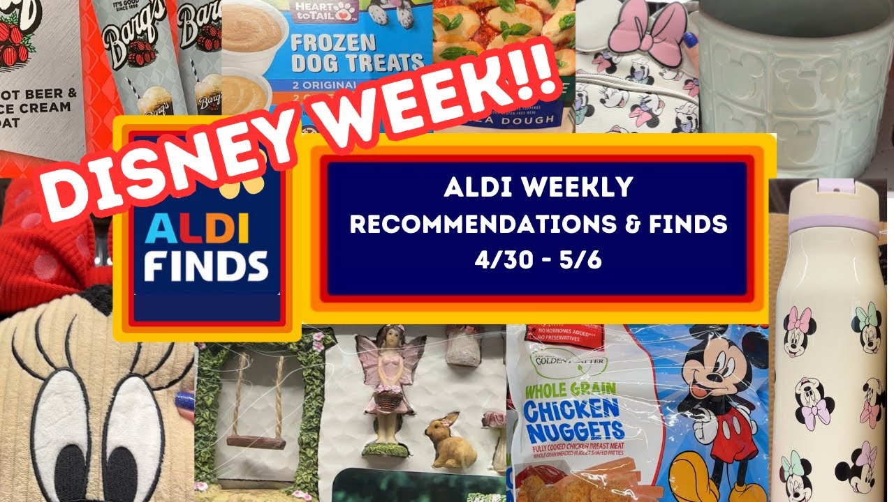 ALDI Finds! ALDI Finds this Week!! In store!! ~ Week 4/30 - 5/6 ~ DISNEY WEEK!!!! Fairy garden kits!