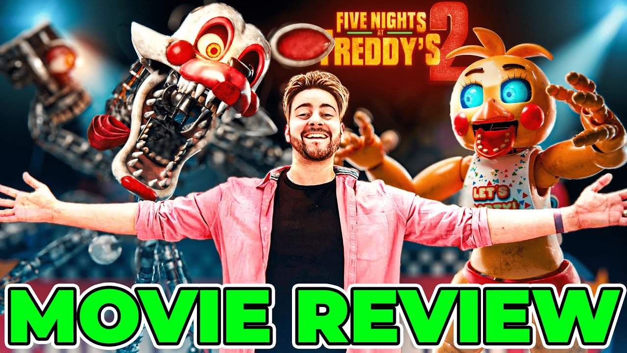 I WATCHED the FNAF 2 MOVIE with SCOTT CAWTHON! (Spoiler free reaction)