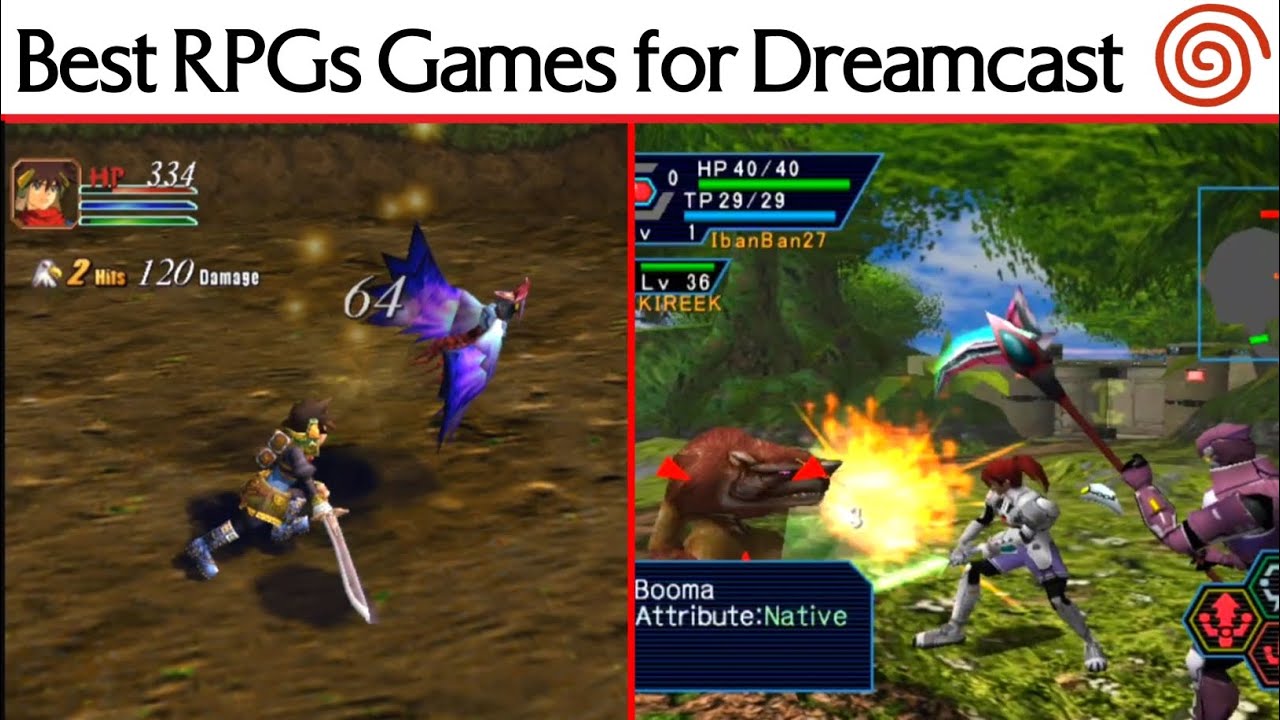 Top 10 Best RPGs Games for Dreamcast