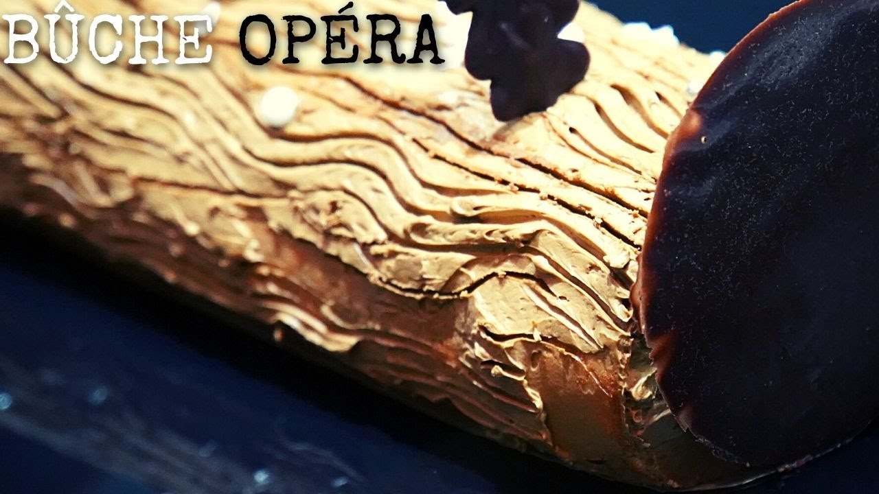 Bûche Opéra ! Le dessert de Noël Chocolat-Café !