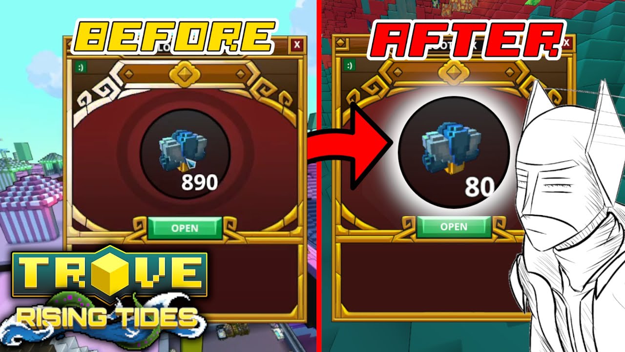 Welp...The Trunk Grind Got Nerfed HARD... | Trove Rising Tides