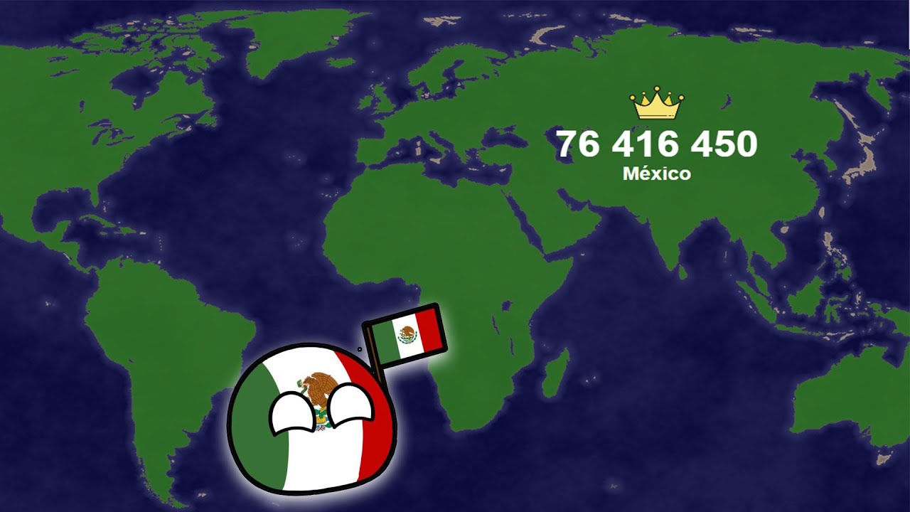 Conquist&eacute; el MUNDO con M&Eacute;XICO en Territorial.io