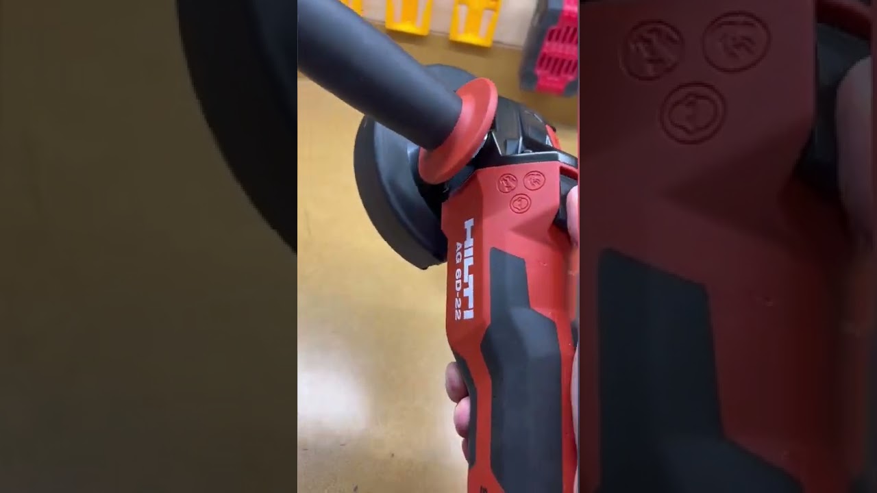 Tecnologia SensTech sulla smerigliatrice a batteria Hilti Nuron AG 6D-22