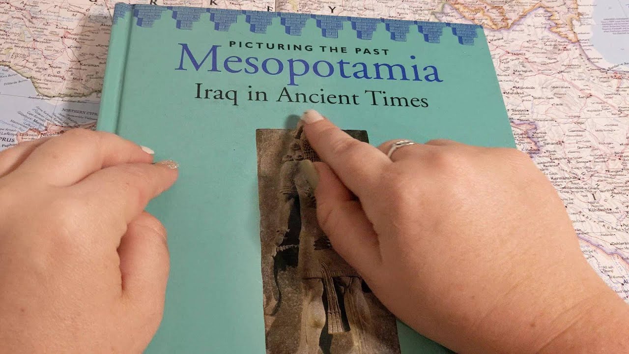 ASMR ~ Soft Spoken Facts about Mesopotamia ~ Page Turning