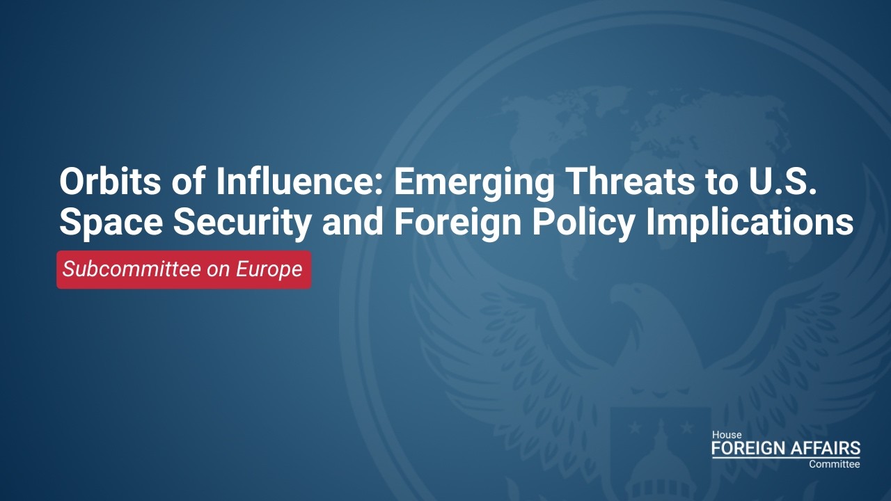 Orbits of Influence: Emerging Threats to U.S. Space Security and Foreign Policy Implications