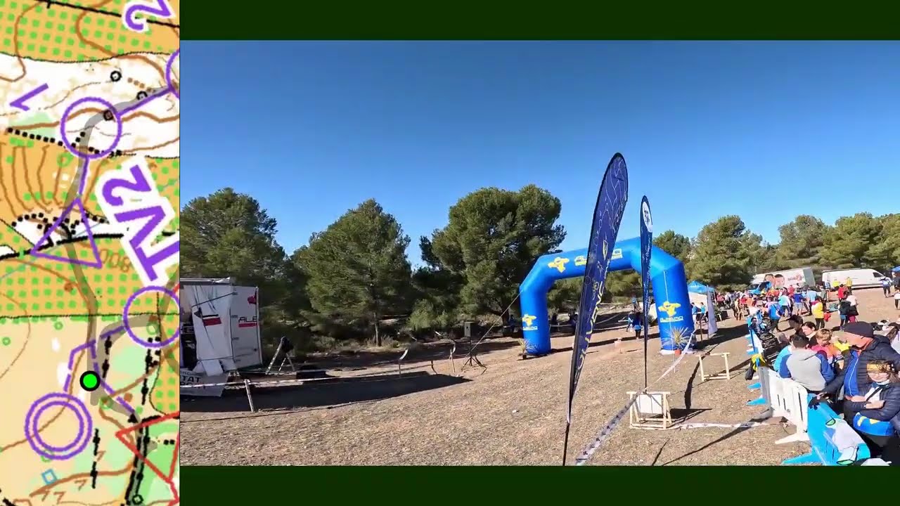 Analyze my orienteering #44 [WRE Middle - ONIL, Spain 2023-02-04]