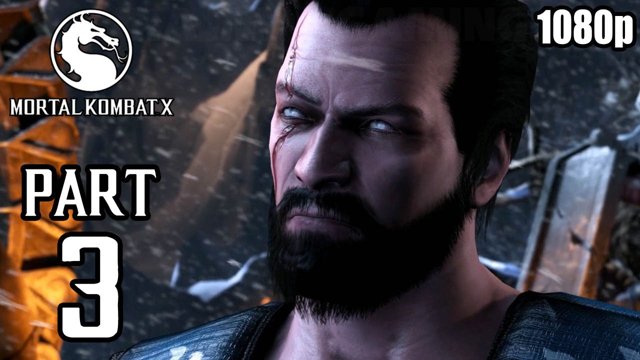 Mortal Kombat X Walkthrough PART 3 (PS4) 60fps No Commentary [1080p] TRUE-HD QUALITY