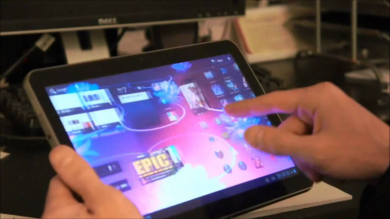 One day with The New Samsung GALAXY Tab 10.1