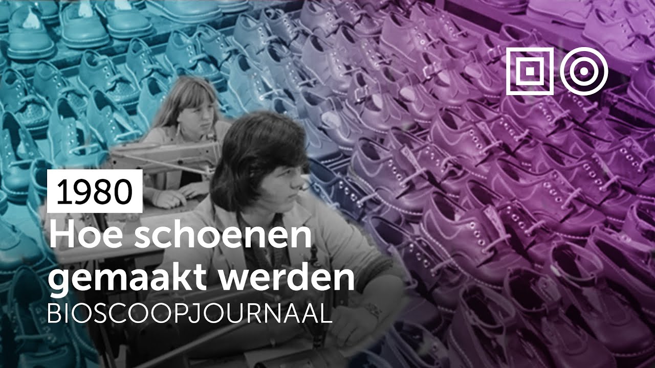 📽️ Hoe schoenen gemaakt werden in de jaren 80 👞 #1980