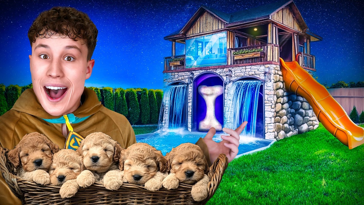 24 Hours Overnight In Worlds Biggest Dog House!!