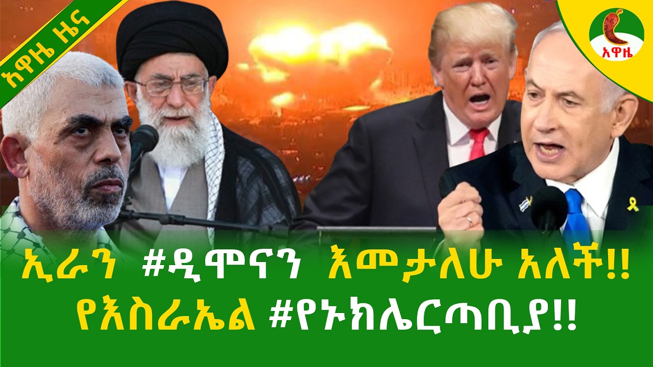 Alemneh Wasse |  ኢራን  #ዲሞናን  እመታለሁ አለች!!  የእስራኤል #የኑክሌርጣቢያ!!