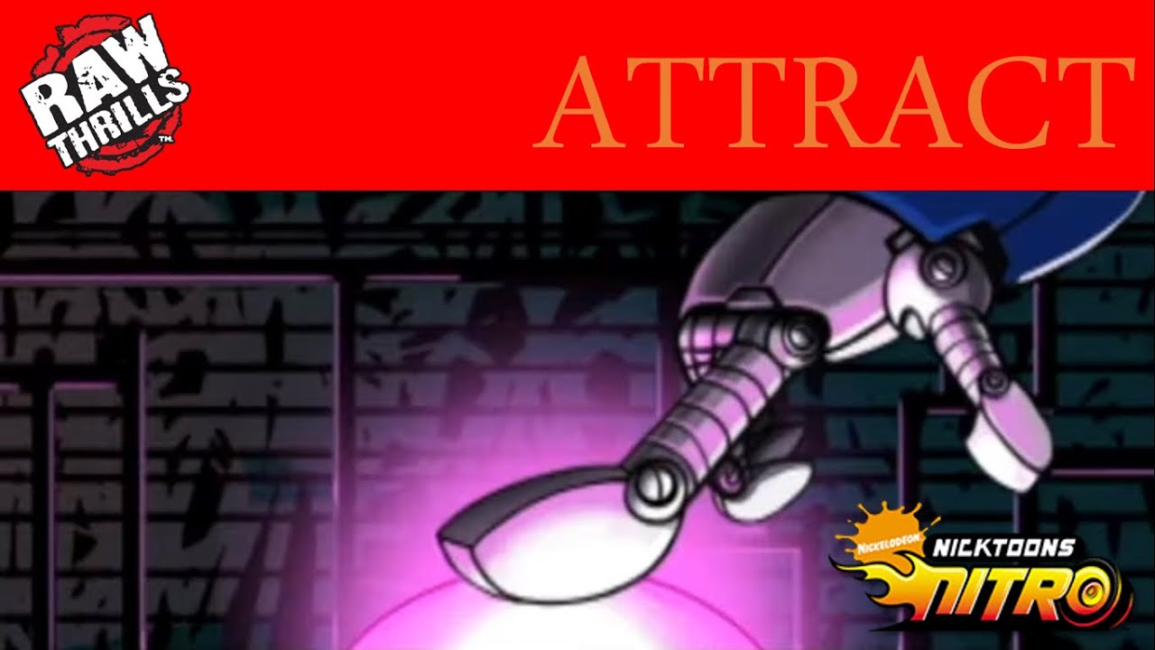 Nicktoons Nitro - Attract Mode