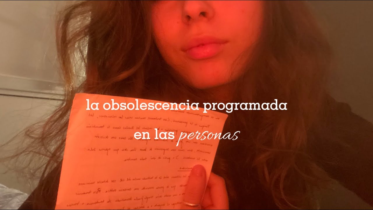 la obsolescencia programada en las personas