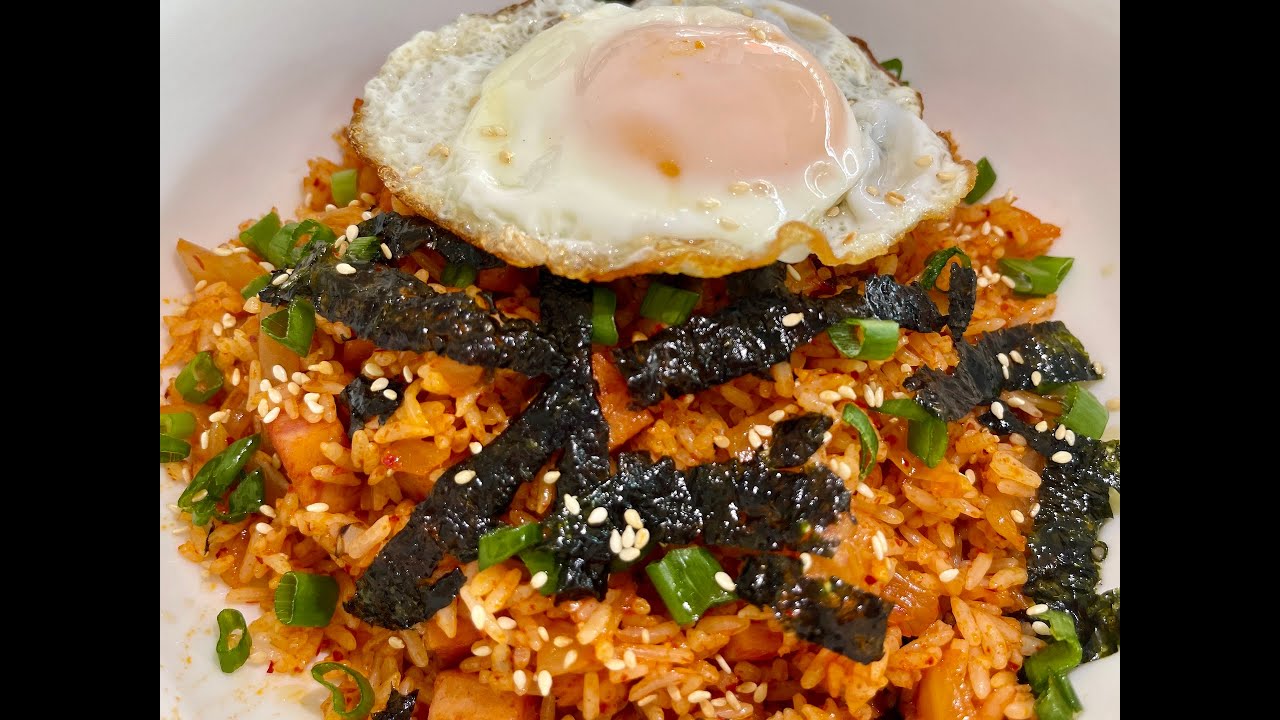 韩式泡菜炒饭 Korean Kimchi Fried Rice