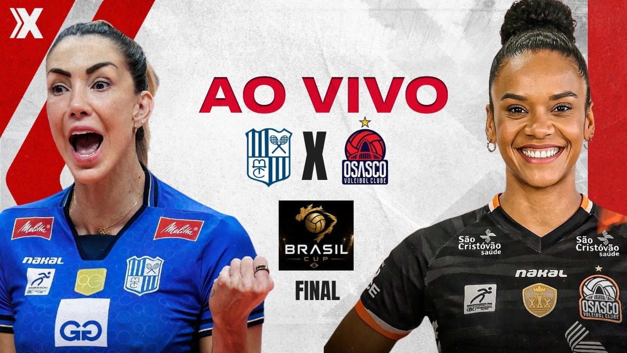 MINAS X OSASCO | FINAL DA BRASIL CUP DE V&Ocirc;LEI FEMININO | AO VIVO E COM IMAGENS