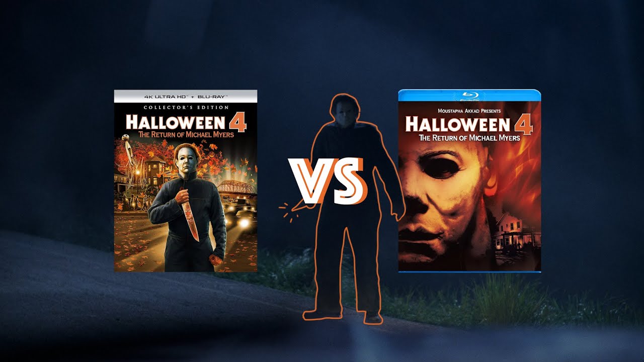 ▶ Comparison of Halloween 4: The Return of Michael Myer 4K (4K DI) Dolby Vision vs 2012 Edition