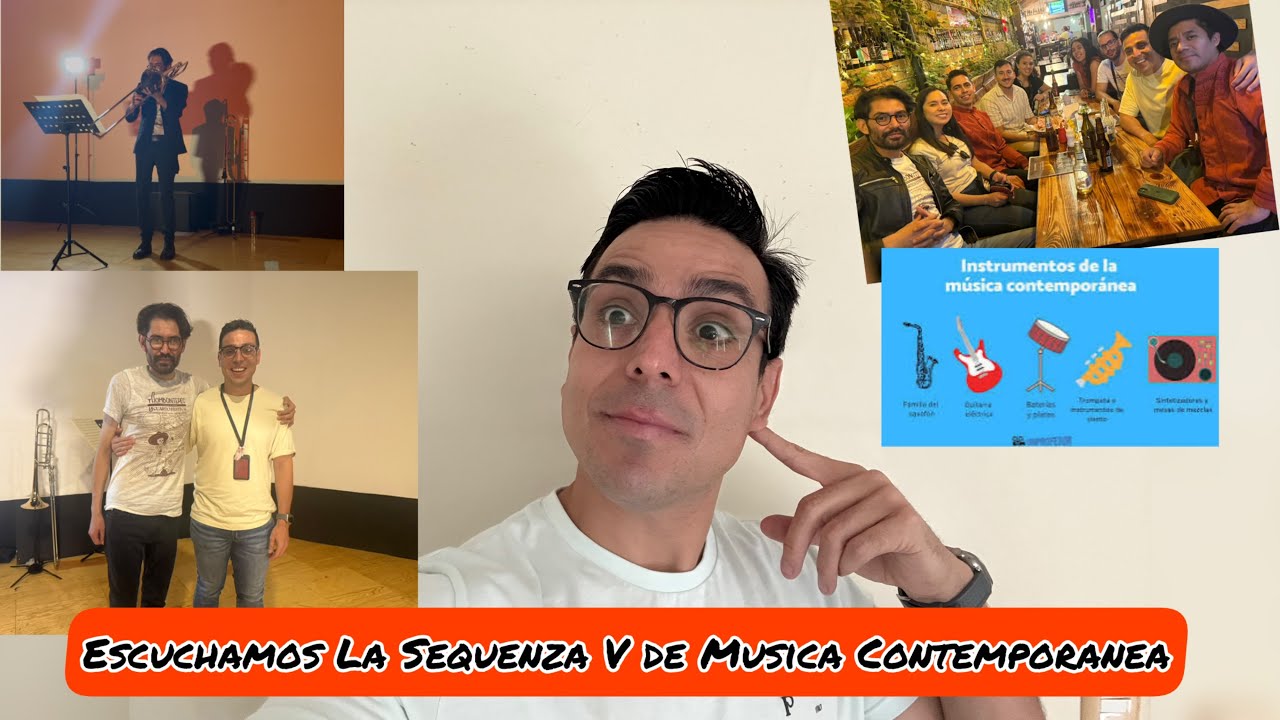 VIMOS UN RECITAL DE MUSICA CONTEMPORANEA(SEQUENZA V) ES ALGO RARO?    (VIDEO 3)
