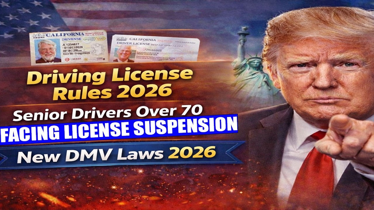 Seniors Over 70 and Driving in the USA  DMV Confirms Major License Rule Changes for 2026