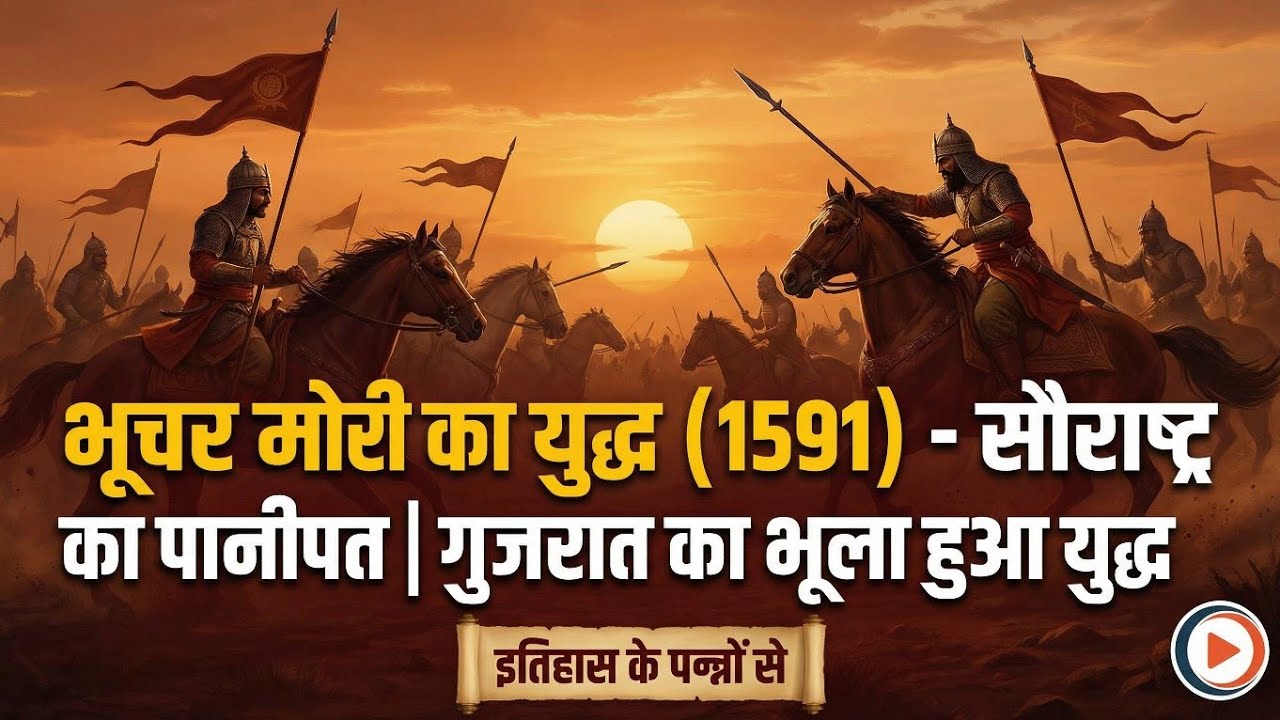 Battle of Bhuchar Mori (1591) in Jamnagar |King of Jamnagar #Gujarathistory