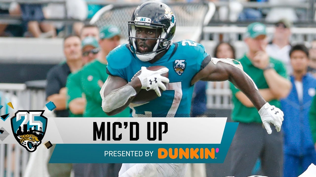 Leonard Fournette Mic'D Up vs. Jets (Week 8) | Jacksonville Jaguars