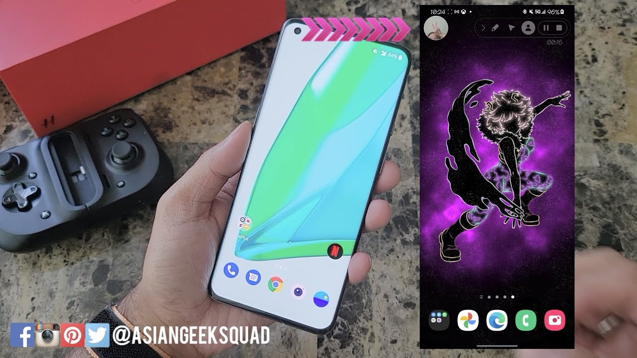 Screen Recording with the OnePlus 9 Pro