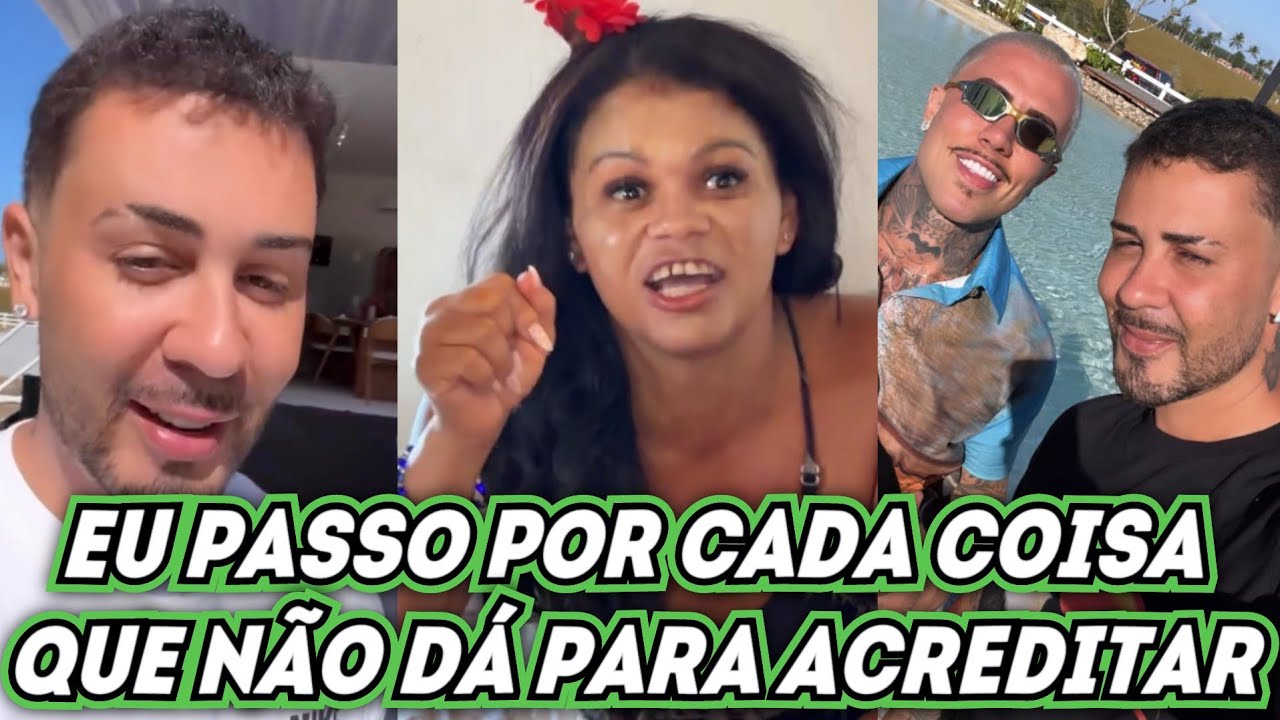 🚨CARLINHOS MAIA GENTE A NINA BÊBADA ME XINGOU DO NADA😲😱