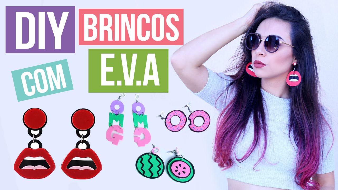 DIY: Brincos Gringos | Funny earring