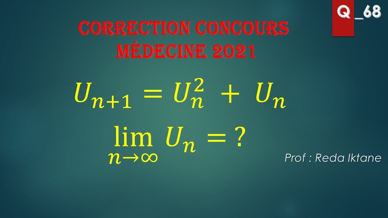 correction concours médecine 2021 _ Q 68