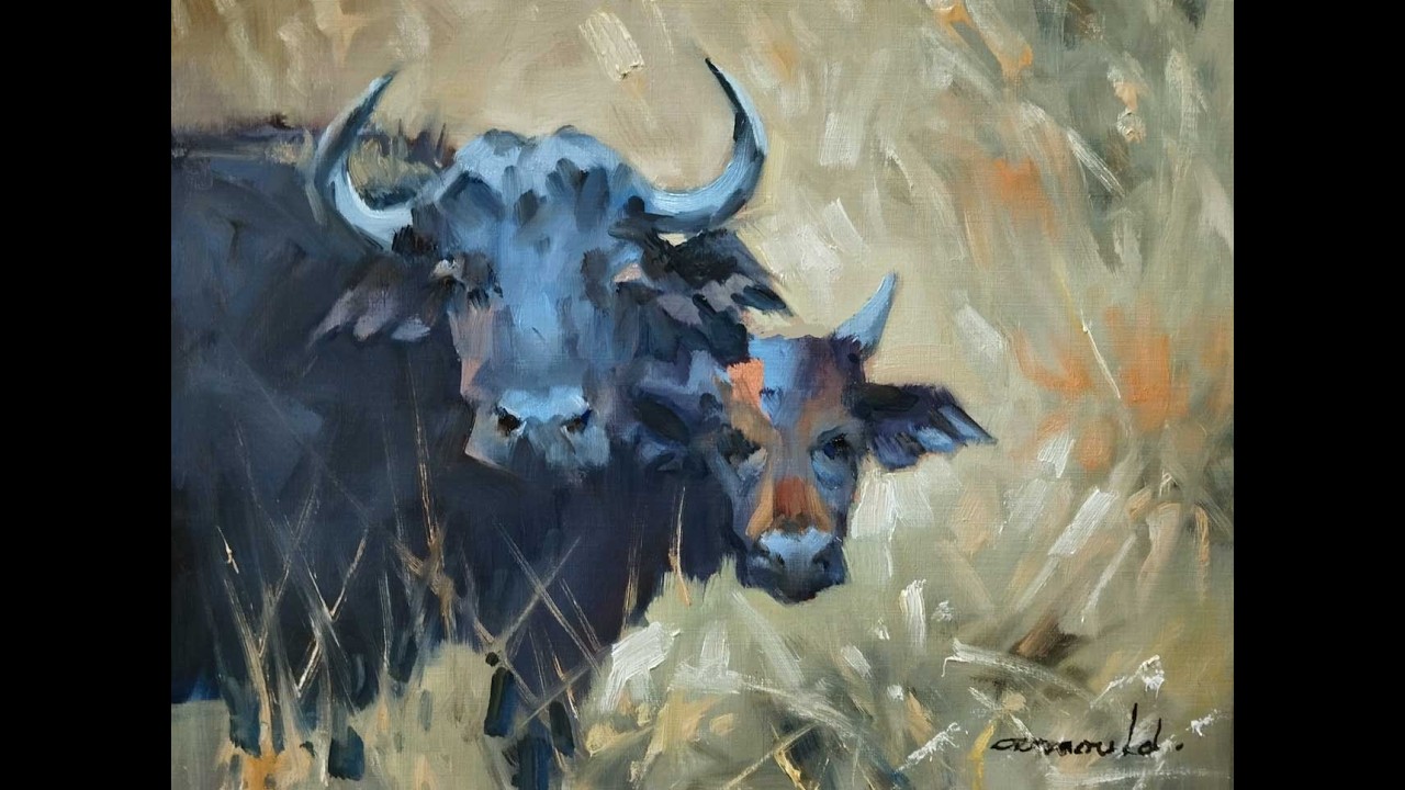 Christian Arnould /démo Oil painting