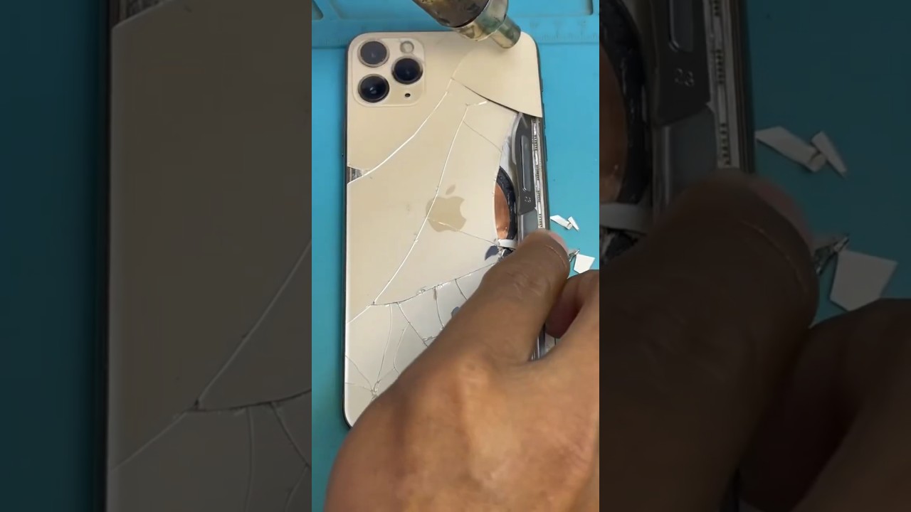 iPhone 12pro back glass change 👀👍 