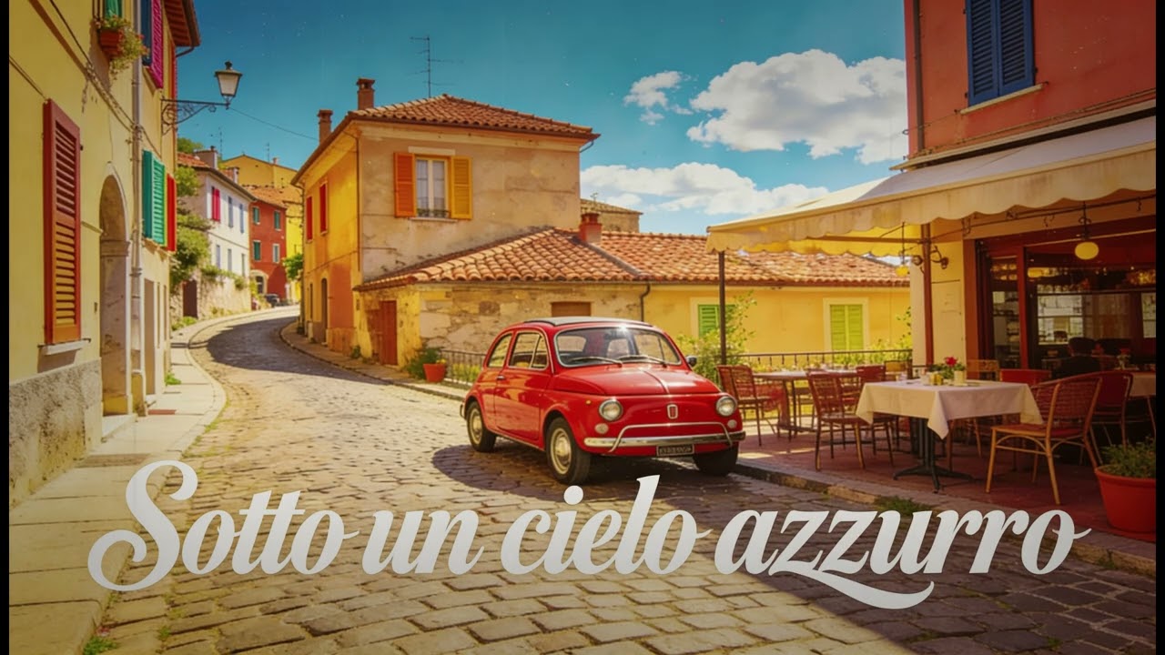 Sotto un cielo Azzuro 💚🤍❤️ Italian Love Song Anni 60, 70