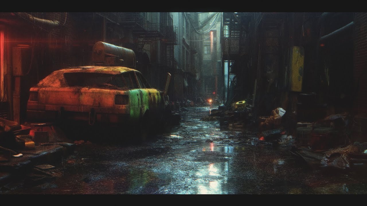 PURE Cyberpunk Ambient [MAXIMUM ATMOSPHERE] Moody Blade Runner Vibes!
