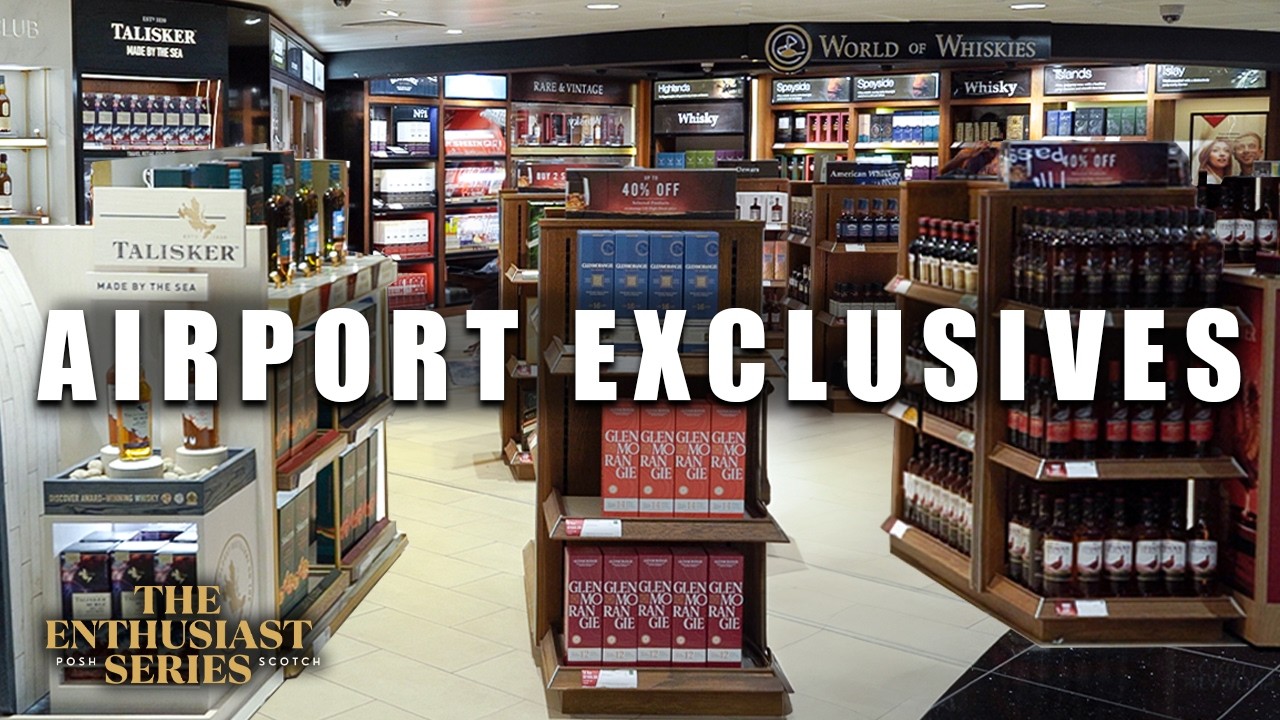 Виски Duty Free в аэропорту Глазго 2024