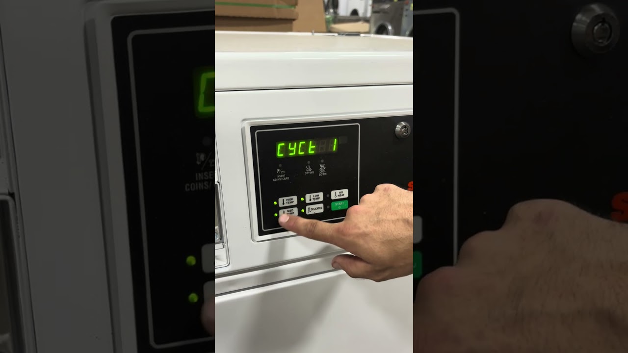 Speed Queen Dryer Price Programming