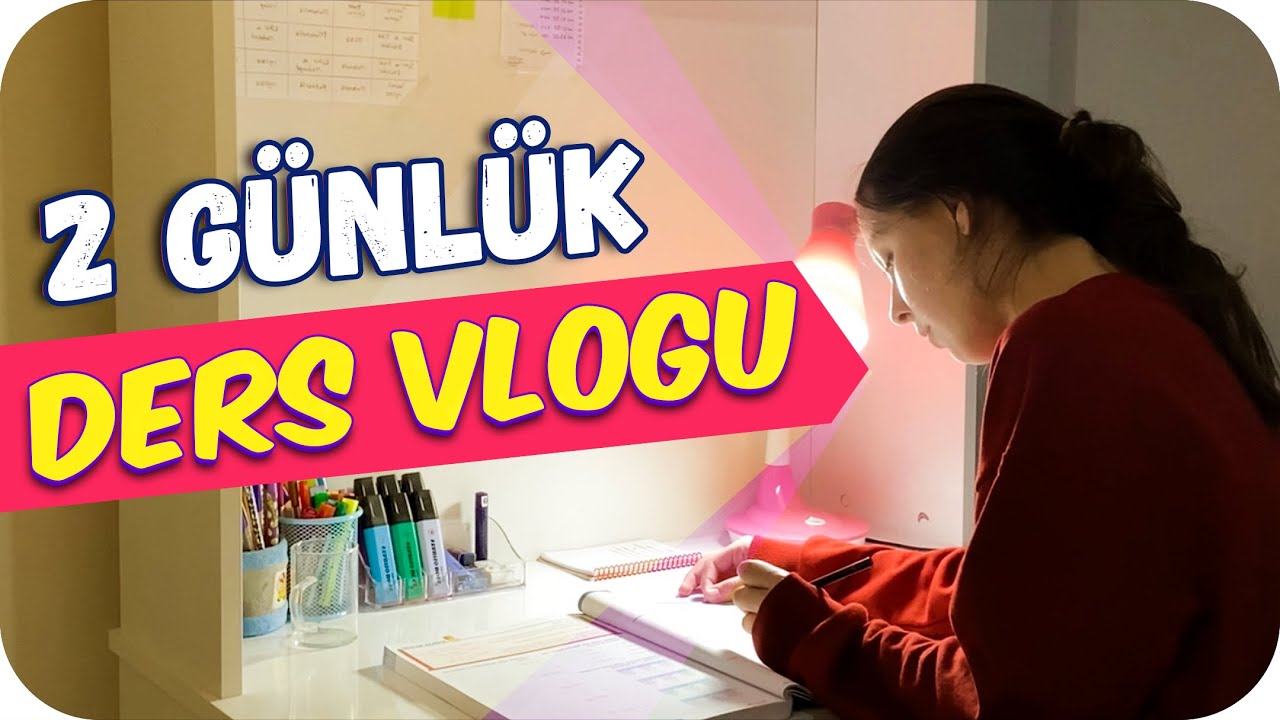 LGS Ders Çalışma Günlüğüm | Başlıyoruz! 💪🏻 2 Günlük Vlog ✨