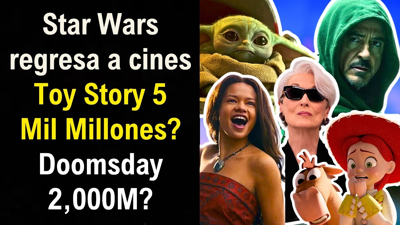 Todos los ESTRENOS DISNEY 2026: Toy Story 5, Avengers Doomsday, Moana Live Action, Mandalorian y más