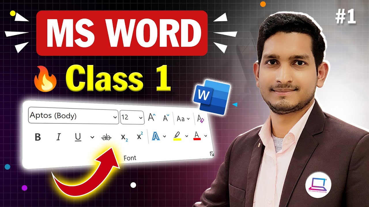 Introduction to Ms Word - Ms Word Class 1 | MS Word Full Course in Hindi | 2026