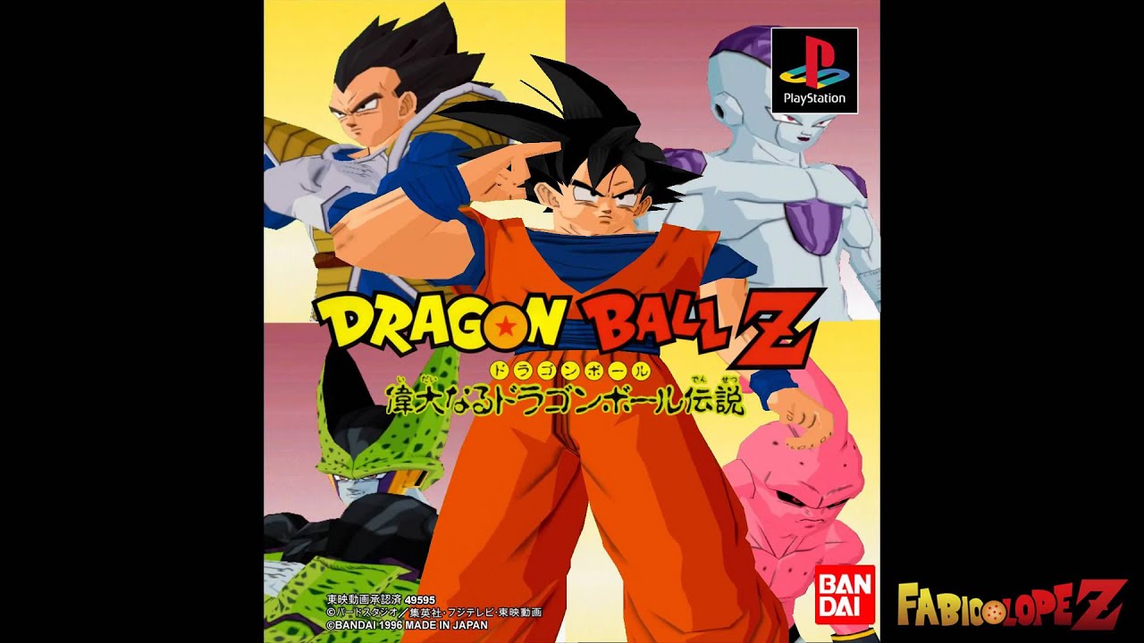 Opening Dragon Ball Z The Legend PS1 Idainaru Densetsu 1996 Estilo DBZ Budokai Tenkaichi 3 MOD BT3