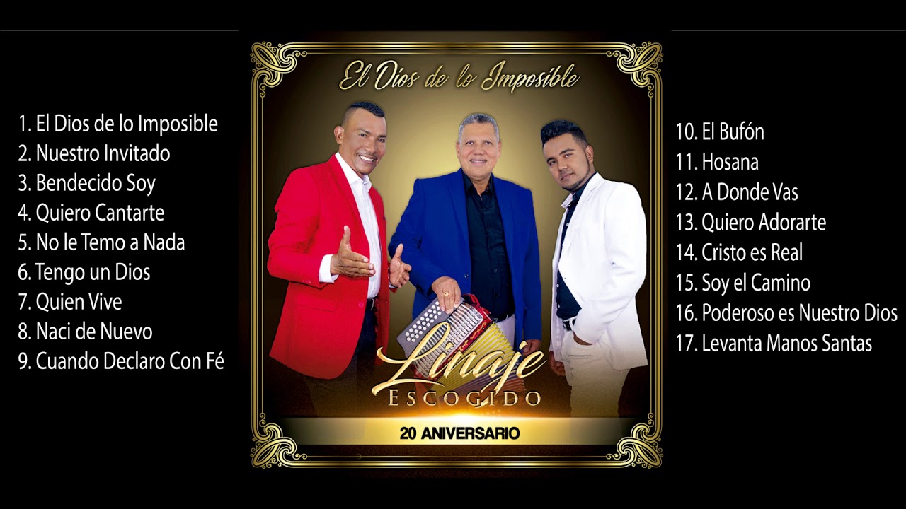 LINAJE ESCOGIDO VALLENATO - ALBUM EL DIOS DE LO IMPOSBLE VOL. 5
